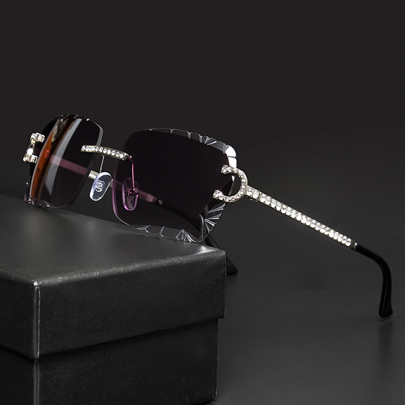 Men'S Accessories Glasses - Модные квадратные солнцезащитные очки без оправы,