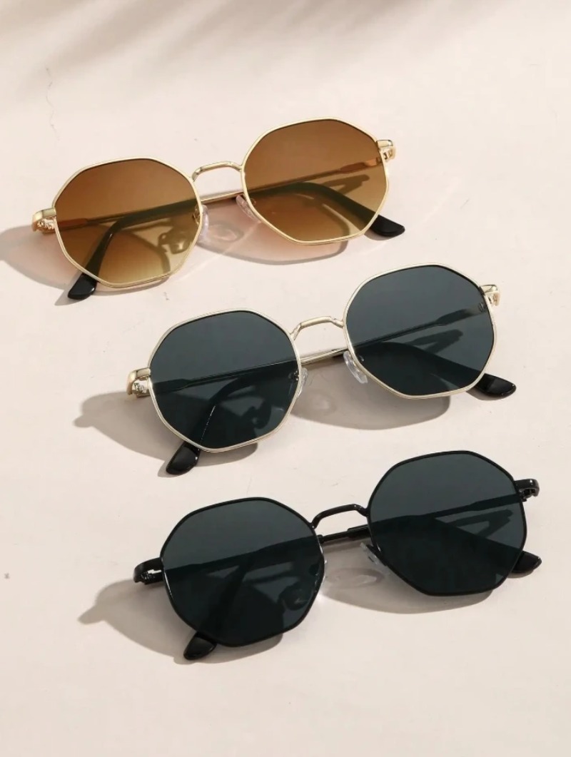 Men'S Accessories Glasses - 1/3 пары металлических солнцезащитных очков с