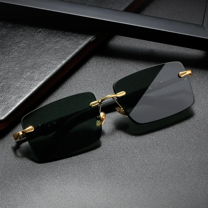 Men'S Accessories Glasses - Модные прямоугольные солнцезащитные очки для мужчин