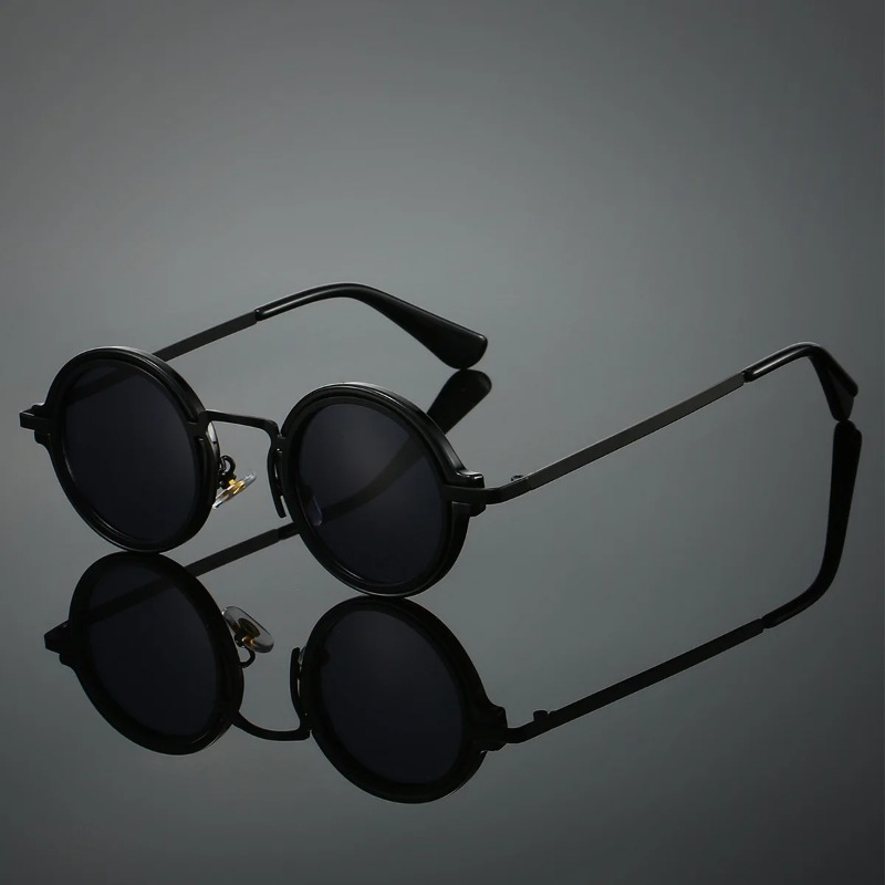 Men'S Accessories Glasses - Новые ретро-солнцезащитные очки в металлической круглой