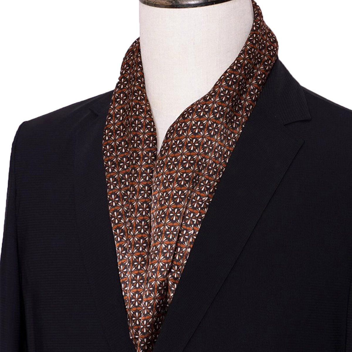 Новый мужской шелковый шарф в  – обзор и цена Men Accessories For Neck